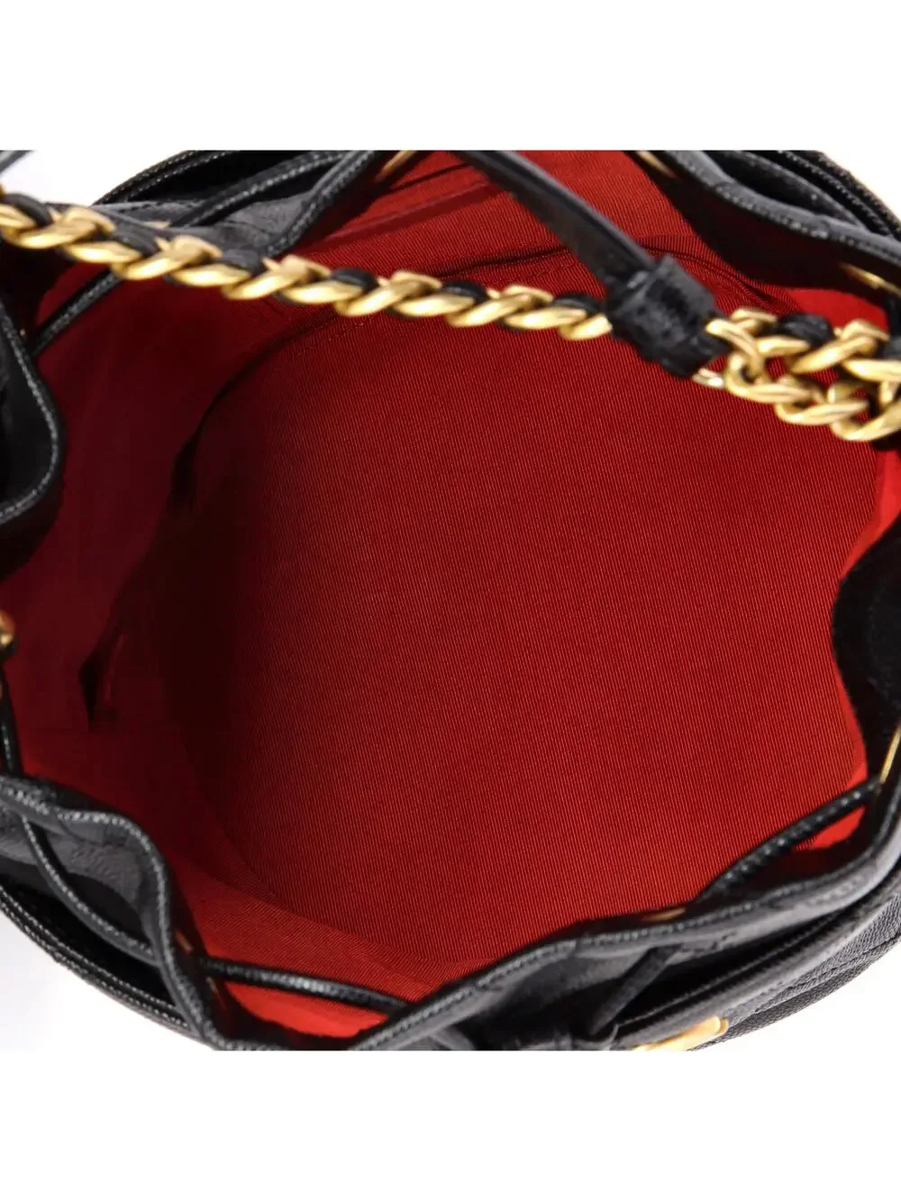 Chanel Cc Drawstring Bucket Bag Quilted #301669C46B